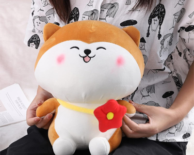 Cat Flower Plush Soft Toy Cute Kids