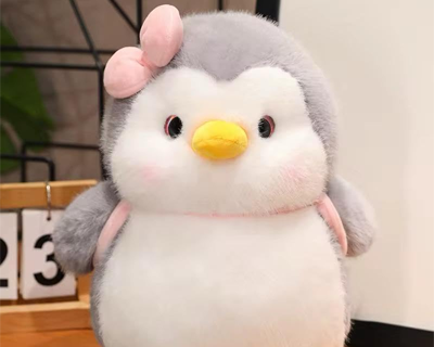 Penguin Soft Toy with Bag 35cm