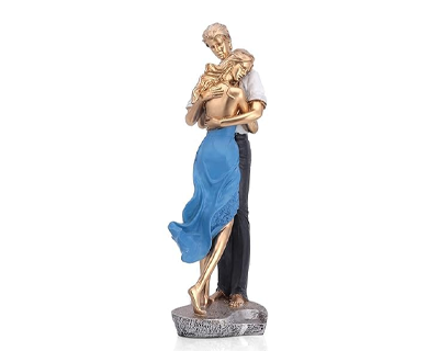 Romantic Couple Showpiece for Bedroom Decorations, Living Room Decor, Couple Gift Item,Gifts for Husband Girlfriend