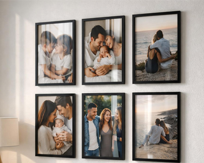 Wooden Photo Frame for Wall Decor