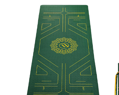 Wiselife True Alignment Yoga Mat + Sleek Yoga Strap For Men And Women