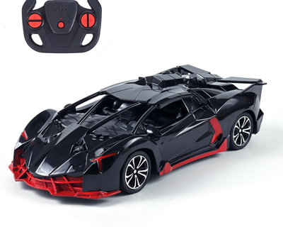 Jam & Honey Remote Control Car for Kids | High-Speed RC Car with Rechargeable Lithium Battery | Type-C Charging | LED Headlights
