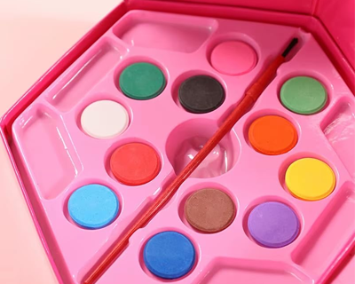 46 Pcs Art & Painting Color Kit, Stationery Drawing Art Set for Kids & Adults, Box With Colour Pencil