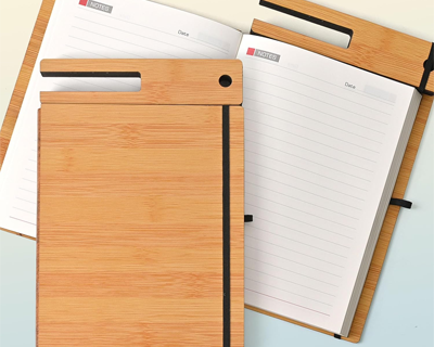 Wooden Diary with Mobile Holder & Pen Stand | Executive Notebook | Useful Gift For Office, Corporate Gift & Personal Use