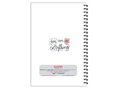 You can do Everything Motivational Quotes A5 Ruled Notebook, Quotes Notebook Diary for Office, Gift Purpose Dairy