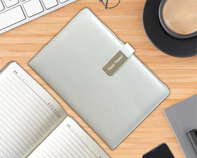 Giftana Personalized Notebook Diary, Water Bottle, Tumbler 510ml, Keychain with Pen Gift Set, 5 in 1 Personalized Gifting Items for Husband, Father, New Year Corporate Gifts for Employee