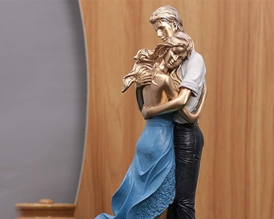 Romantic Couple Showpiece for Bedroom Decorations, Living Room Decor, Couple Gift Item,Gifts for Husband Girlfriend