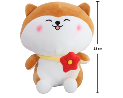 Cat Flower Plush Soft Toy Cute Kids