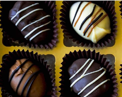 Dalmond Truffles Handmade Almond Date Chocolates Gift Box and Chocolates Gift Pack -12 Pcs