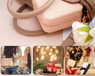 travel jewelry box is a wonderful gift for girls and ladies on Christmas, birthday, new year