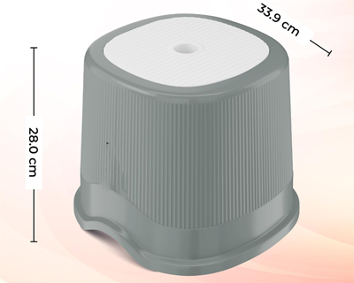 Bathroom Set (Bucket 18L x 2) + (Mug 1.5L x 2) + (Luxe Patla x 1)|Sturdy and Durable |Lightweight