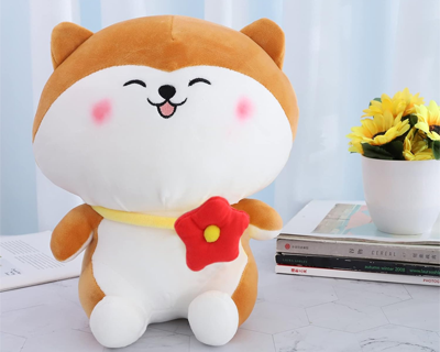 Cat Flower Plush Soft Toy Cute Kids