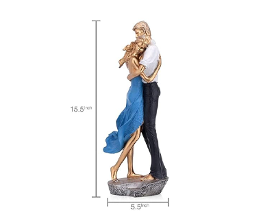 Romantic Couple Showpiece for Bedroom Decorations, Living Room Decor, Couple Gift Item,Gifts for Husband Girlfriend