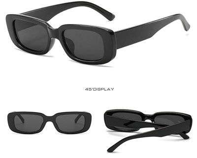 Retro Fashion Rectangle MC STAND Glasses for Men for Women Trendy Sunglasses UV 400